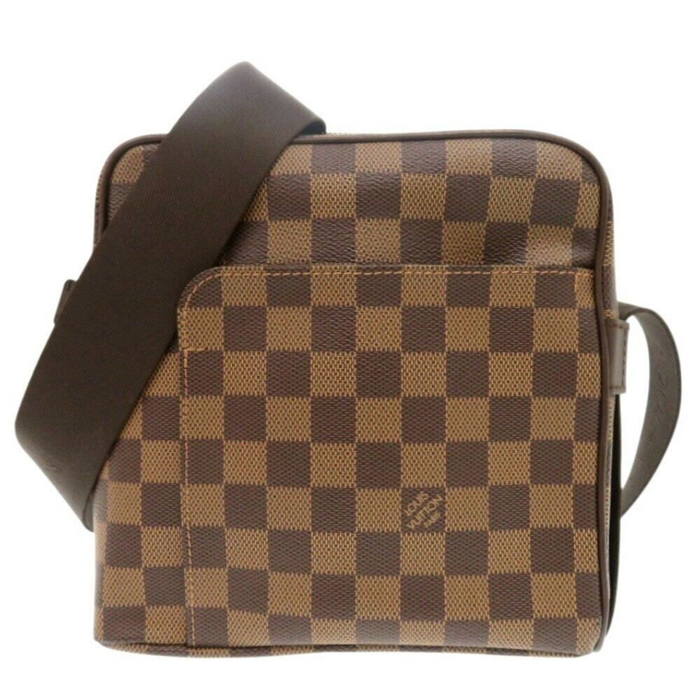 LOUIS VUITTON Brown Damier Canvas Shoulder Bag